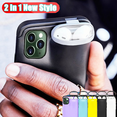 2 in 1 AirPod iPhone Case - UpbeatCase