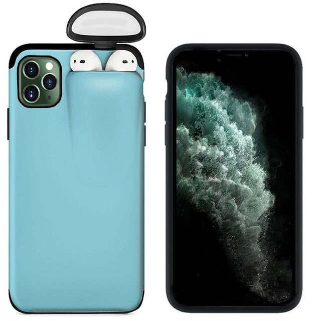 2 in 1 AirPod iPhone Case - UpbeatCase