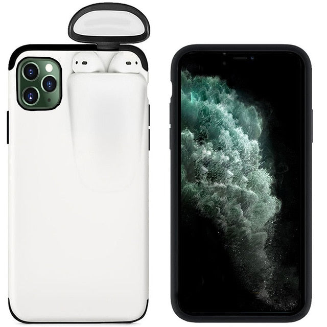 2 in 1 AirPod iPhone Case - UpbeatCase